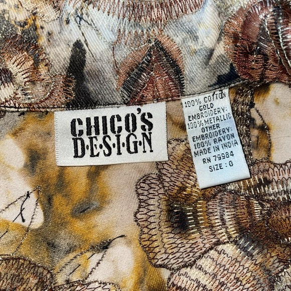 Women's Multicolor Jacket by Chico's.  Size 0 - Picture 4 of 5